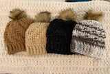 Winter Hats with poms